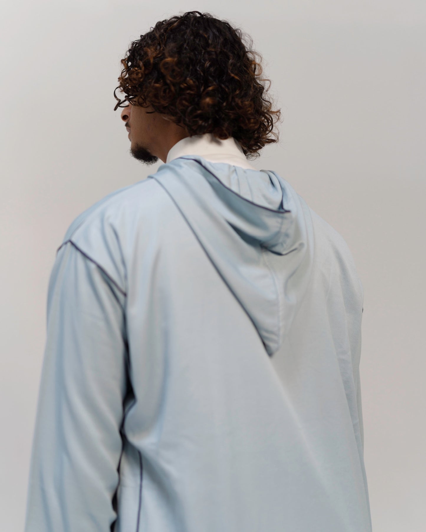 Men’s hooded Moroccan thobe